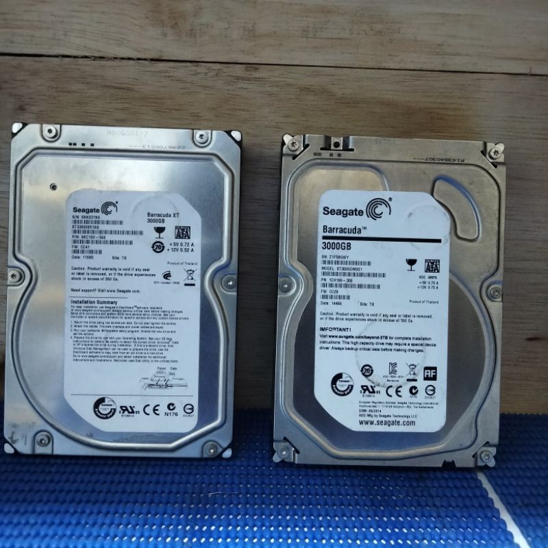 Harddisk 3TB HDD Internal PC 3,5&quot;