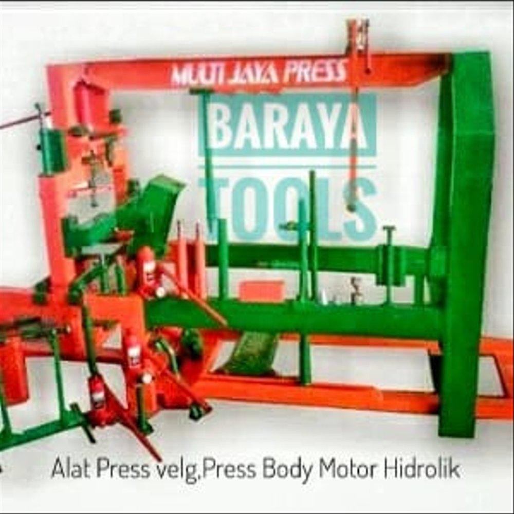 Alat Pres Body Motor Hidrolik Pres Velg dan Pres Segitiga  Fork col