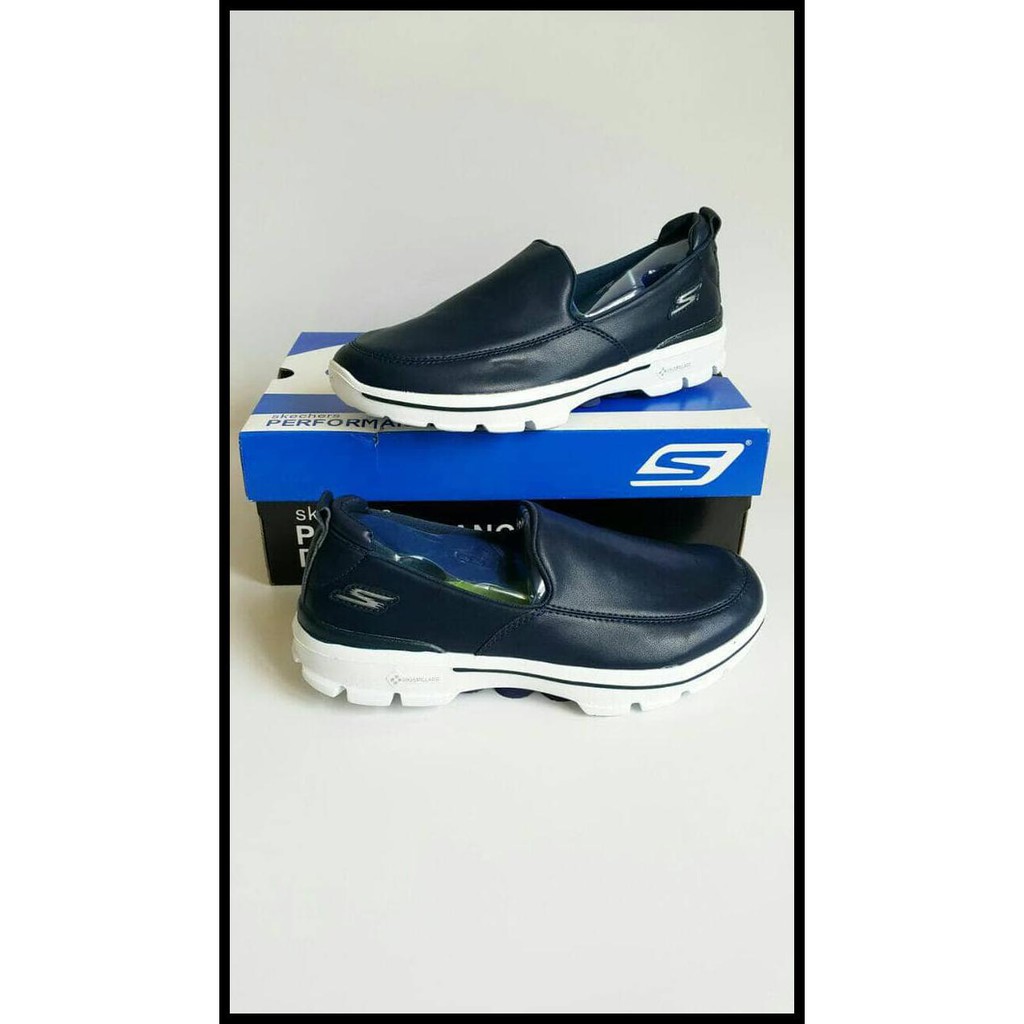Terbaru Termurah Terlaris Sepatu Skechers Pria / Skechers Go Walk 3 Kulit/ Skechers Pria
