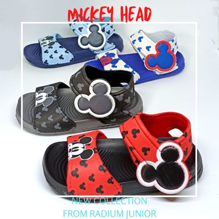 SANDAL ANAK MICKEY HEAD (NEW COLLECTION)