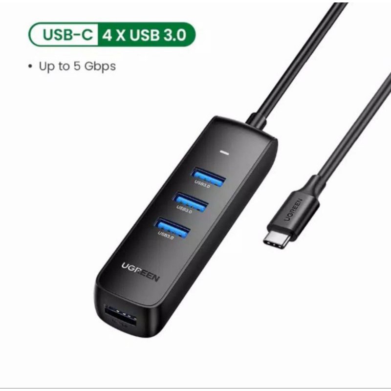 Ugreen Hub 3.0 Splitter 4 Ports Type C / Usb 3.0 - Ugreen Splitter Hub Usb 3.0 High Speed