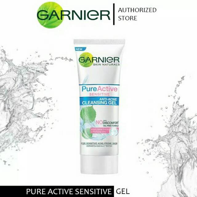 ☃Cutezz_Ching1☃ Garnier Pure Active Sensitive Anti Acne Cleansing Gel