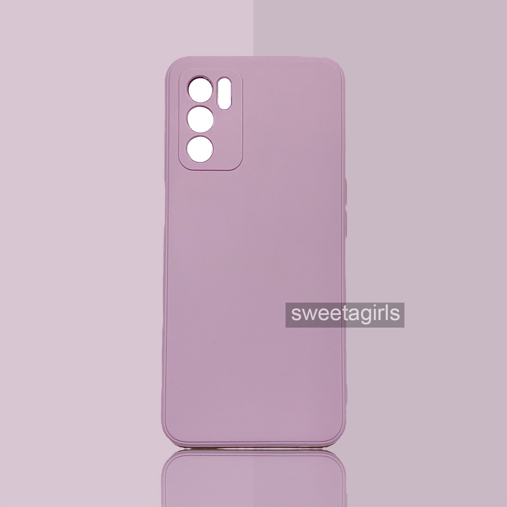 Softcase Silicon untuk Oppo A16 - Sweetacase.id -  Case Macaroon - Candy Case - Casing Baby - Aesthetic Case