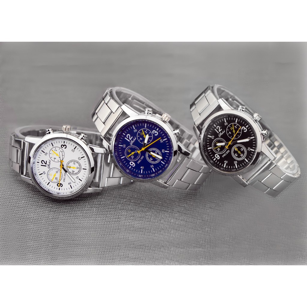 BAJ ✅COD Jam Tangan Pria Wanita Sport SHSHD Rantai Geneva Stainless Steel Korea Fashion Grosir SH003