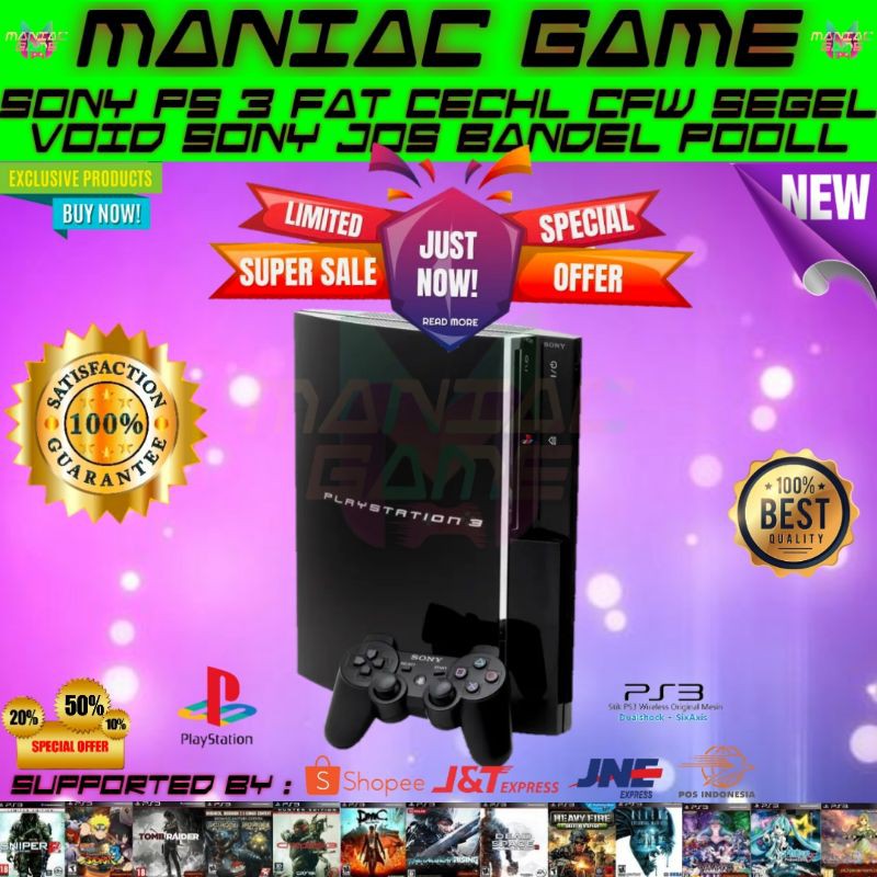 PS 3 FAT HL SERI TERBAIK DIKELASNYA PALING BANDEL DAN MESIN ADEM