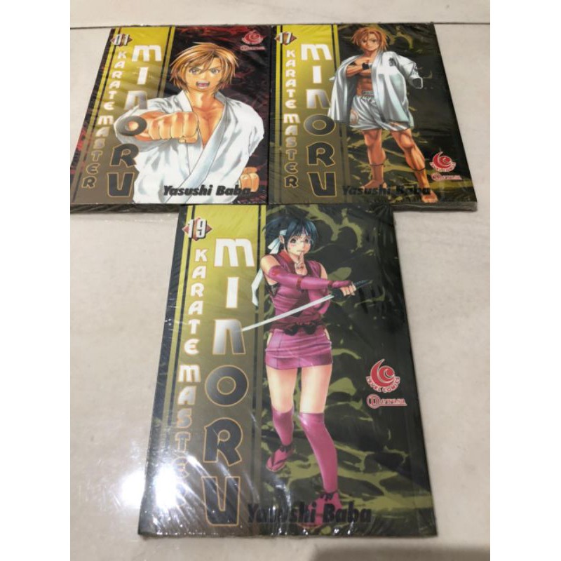 Buku komik karate minoru cabutan