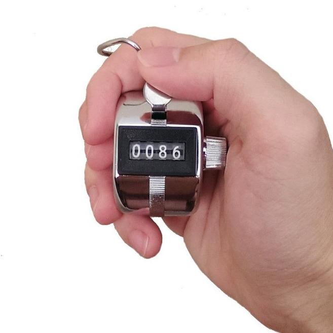 

K Hand Tally Counter - Alat Hitung Manual Cepat 4 Digit ➦↑ ➤ Reeady Stok ⌒O⌒