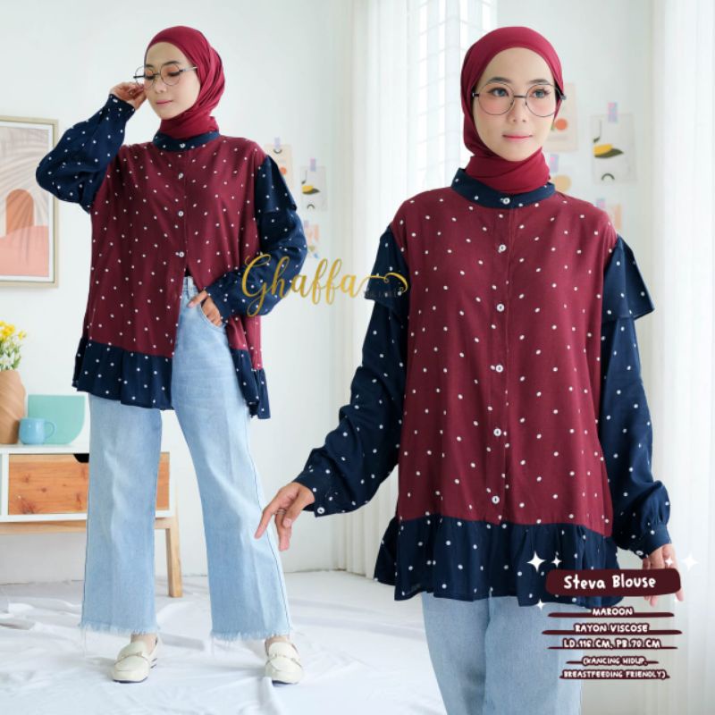 STEVA BLOUSE BY GHAFFA