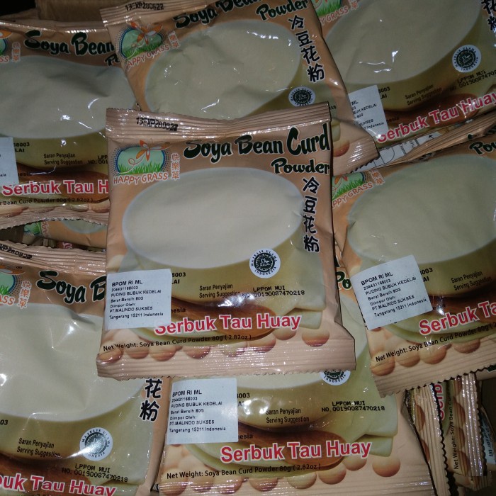 

fe20111 Happy Grass Soya Bean Curd Powder, Serbuk Tau Huay, Tau Hua Xa201As