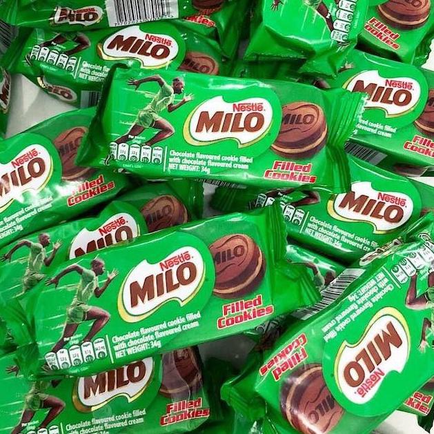 

Milo Cookies Sandwich Filled Chocolate Milk Singapore Biskuit Biscuit 34gr CHOCO Σ➟ ➢