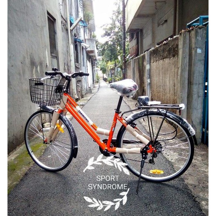 SEPEDA CITYBIKE CEWEK COWOK ORIGINAL MTB THRILL TABIBITHO 26" CITADEL