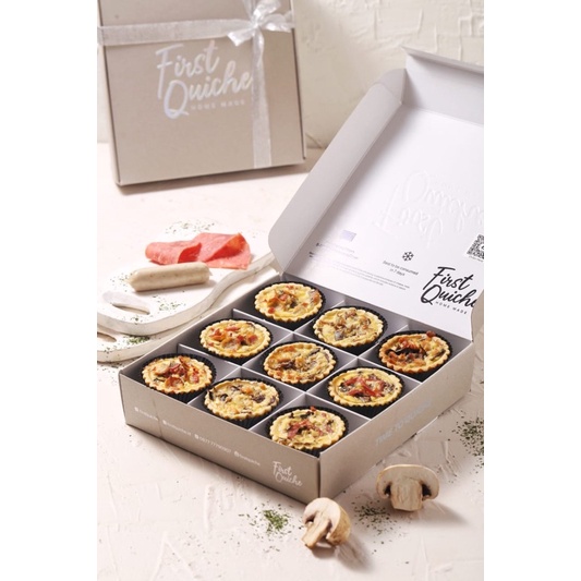 

Quiche Savory Mini Hampers