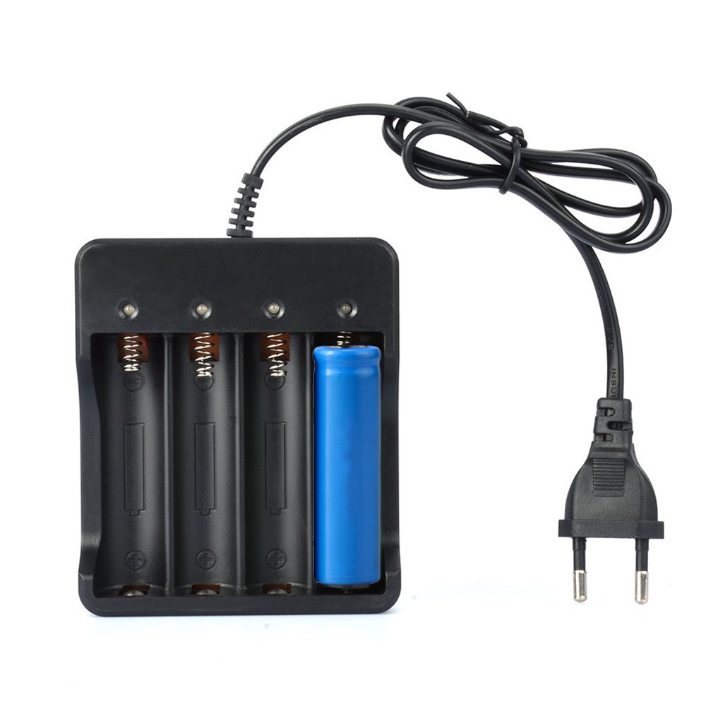 Baterai Charger Model 18650 3400 mAh / Charger Baterai 2 Slot 18650n / Charger Baterai 4 Slot / Baterai Charger Universal