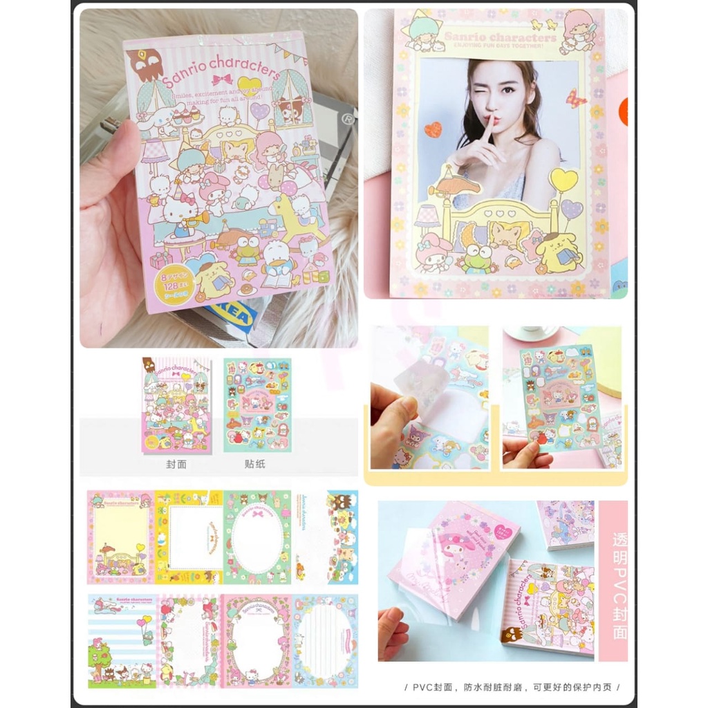 

Memo sanrio fullcolour 8 gambar 128 halaman - 10.5x14.5x 1.5