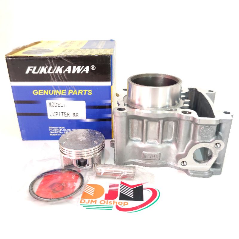 Blok Seher Komplit + Piston Kit Jupiter Mx 135 / Mx New135 Original Fukukawa