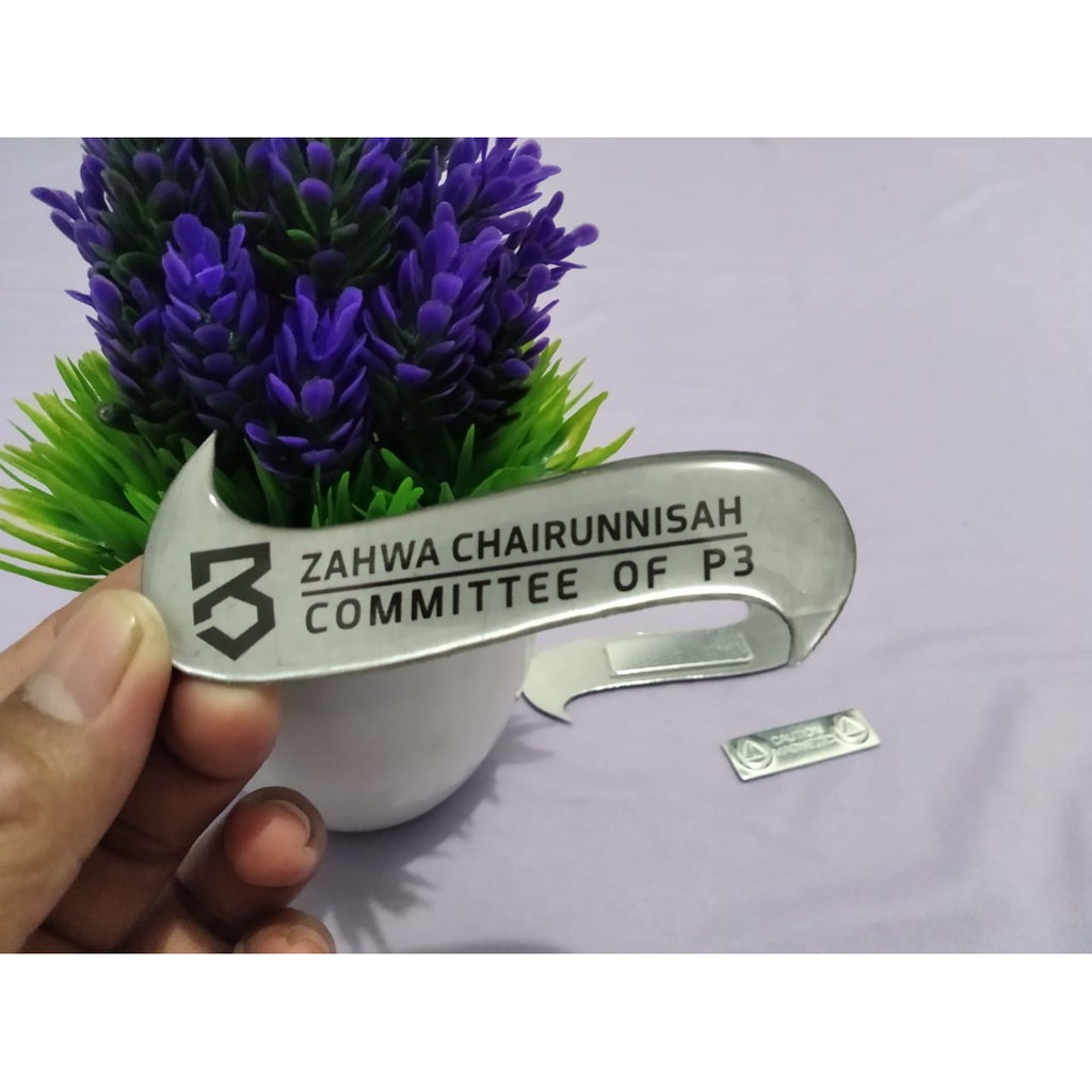 

Name Tag/Papan Nama_Stenlis_GOLD+RESIN