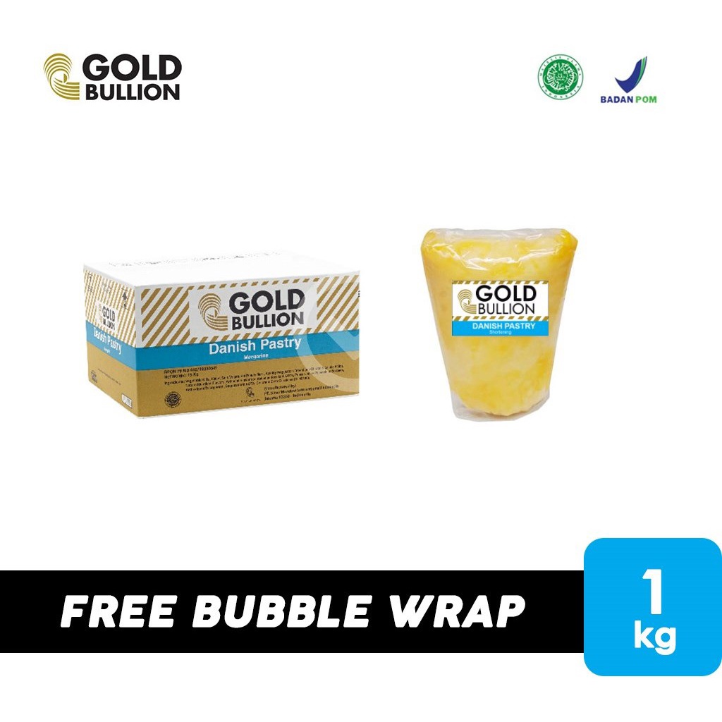 

Gold Bullion Danish Pastry Margarin (1 kg)