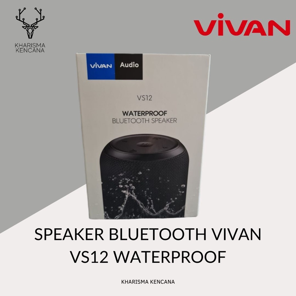 SPEAKER BLUETOOTH VIVAN VS12 WATERPROOF