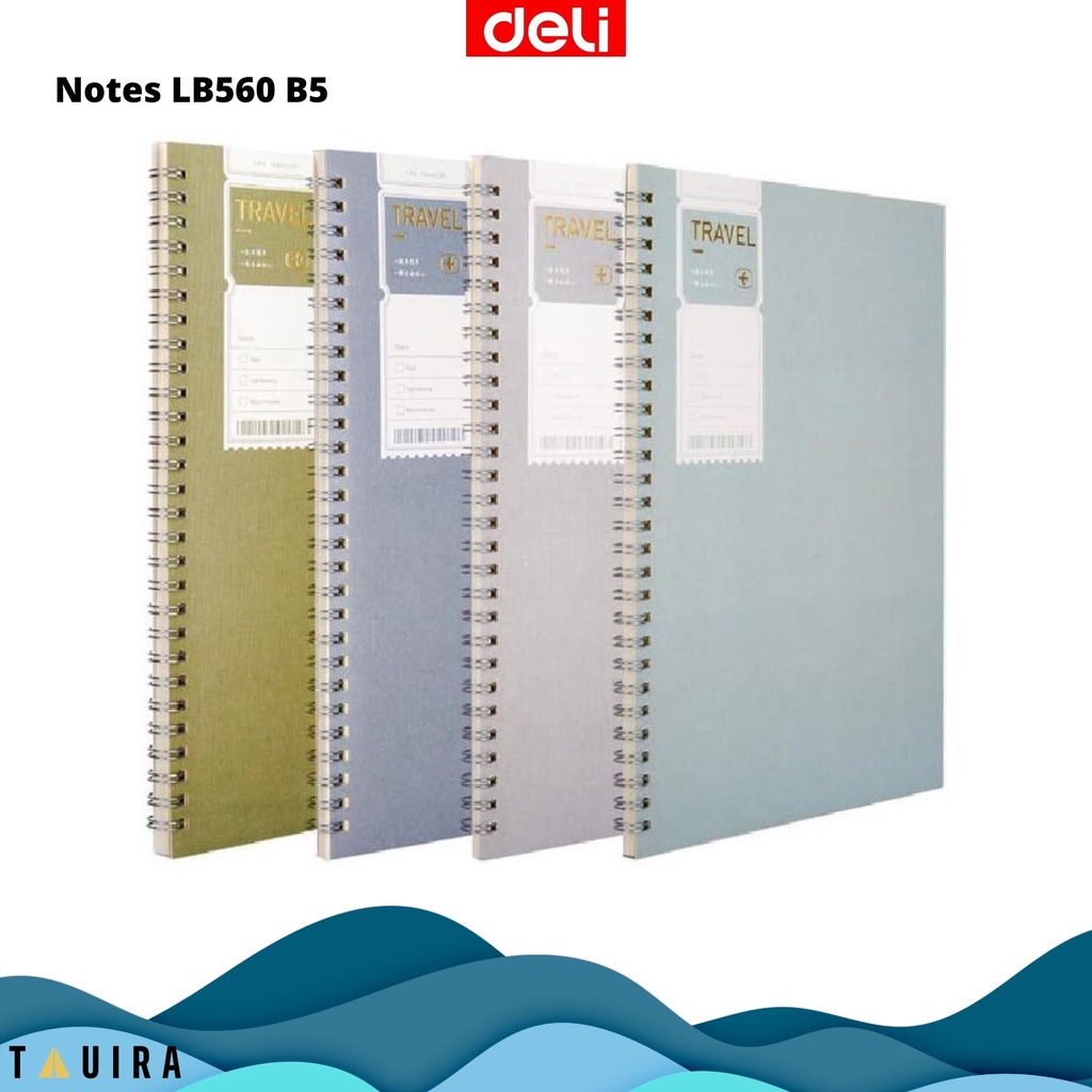 

NOTES SPIRAL / BUKU CATATAN DELI LB560 B5