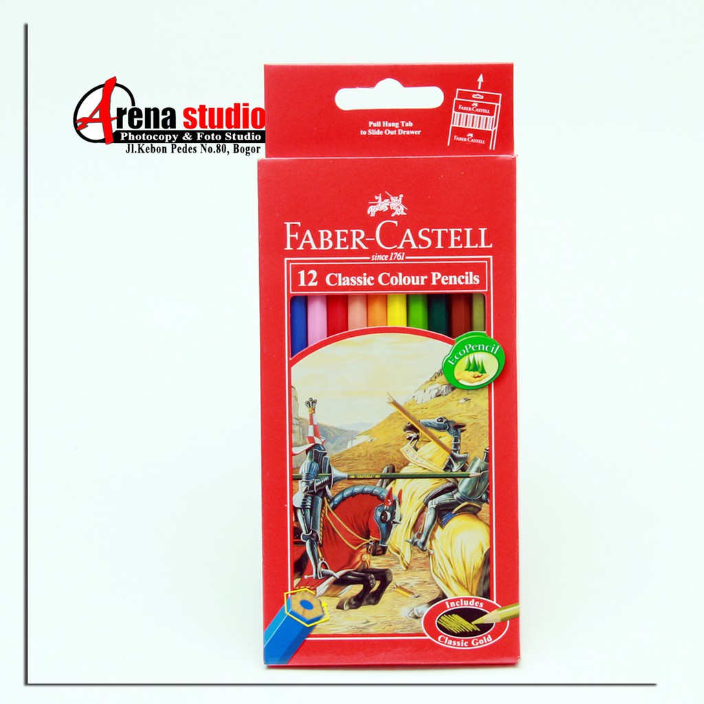 

PENSIL WARNA FABER CASTELL CLASSIC 12 PANJANG