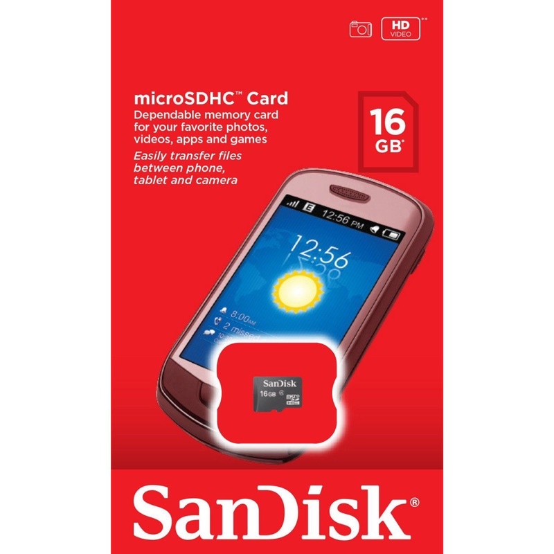 MEMORY SANDISK ORIGINAL 16GB CLAS 4 MEMORI SANDISK PROMO SEN