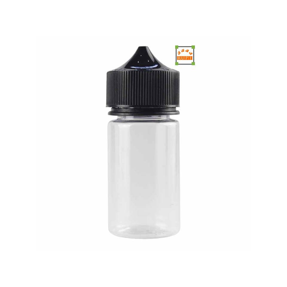 Botol Chubby Stubby Gorilla Unicorn 60ML V3 - CLEAR + BLACK CAP Clone  VP03645