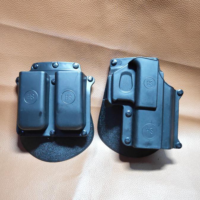 BARANG BARU HOLSTER SARUNG SENJATA HS MAGAZINE