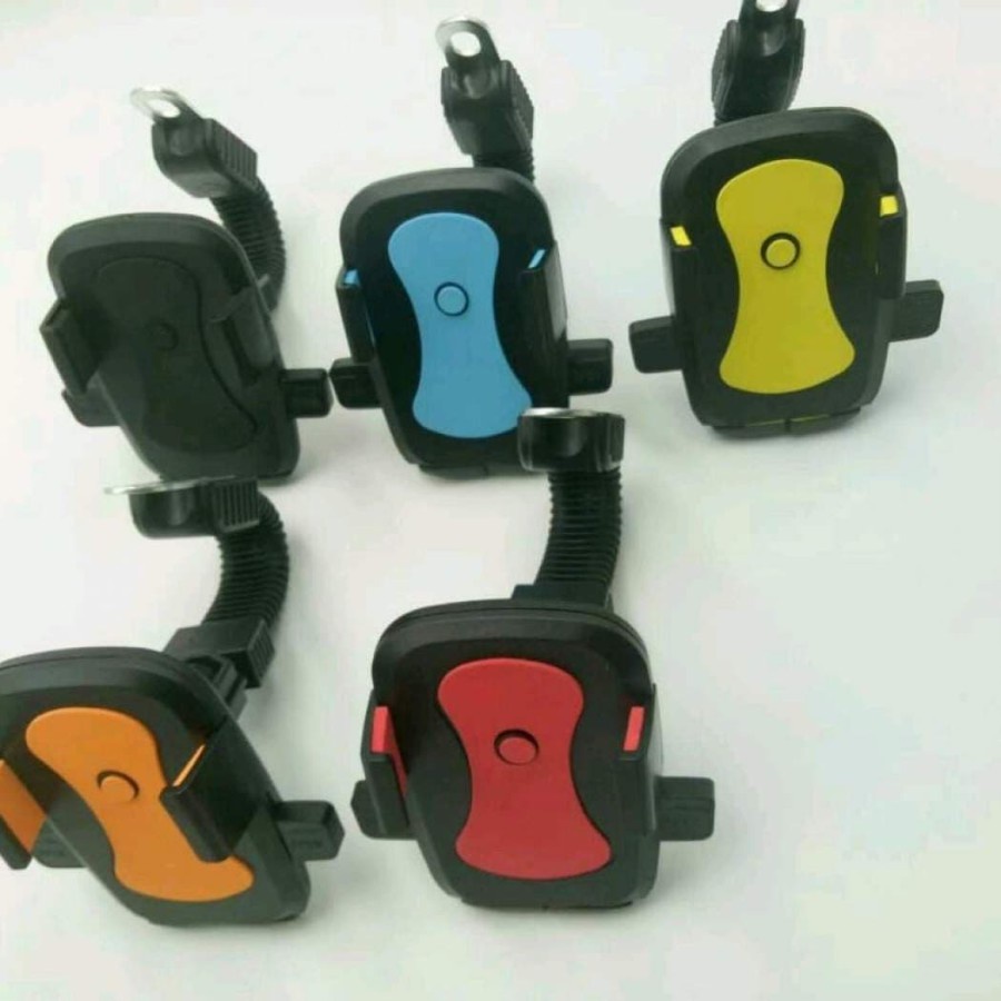 Serbagrosirmurah HB1 Holder HP Gojek Bike Baut Spion Tempat Hp Gps Sepeda Motor