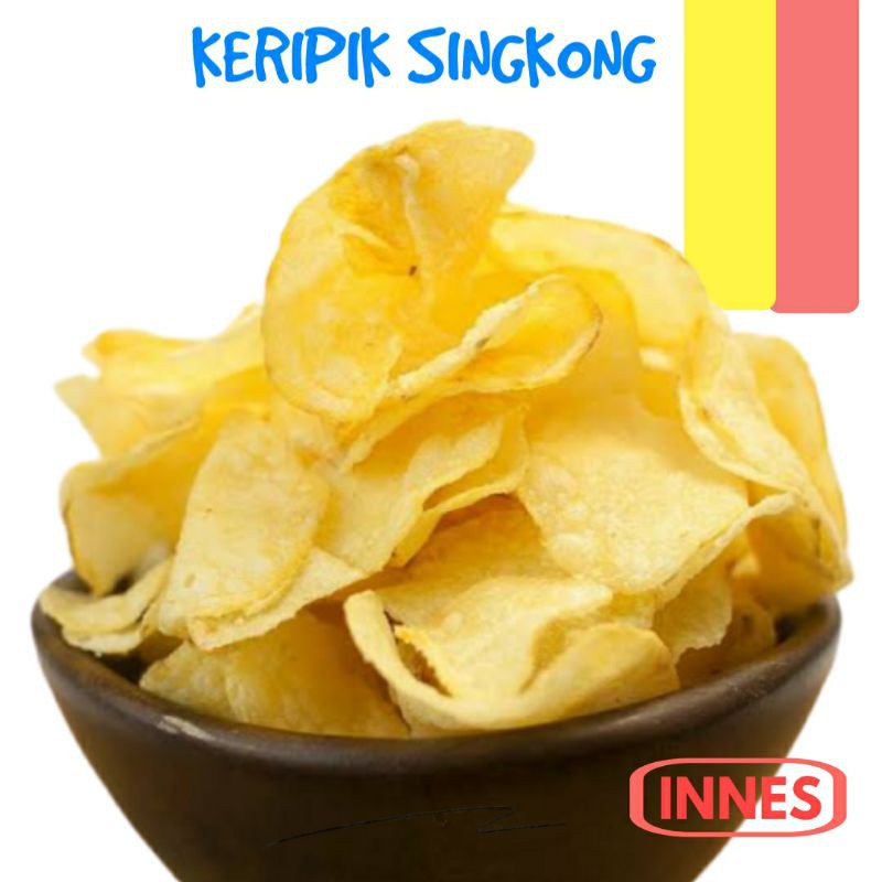 

Keripik Singkong Asin / Kripik Singkong Original / Cassava Chips