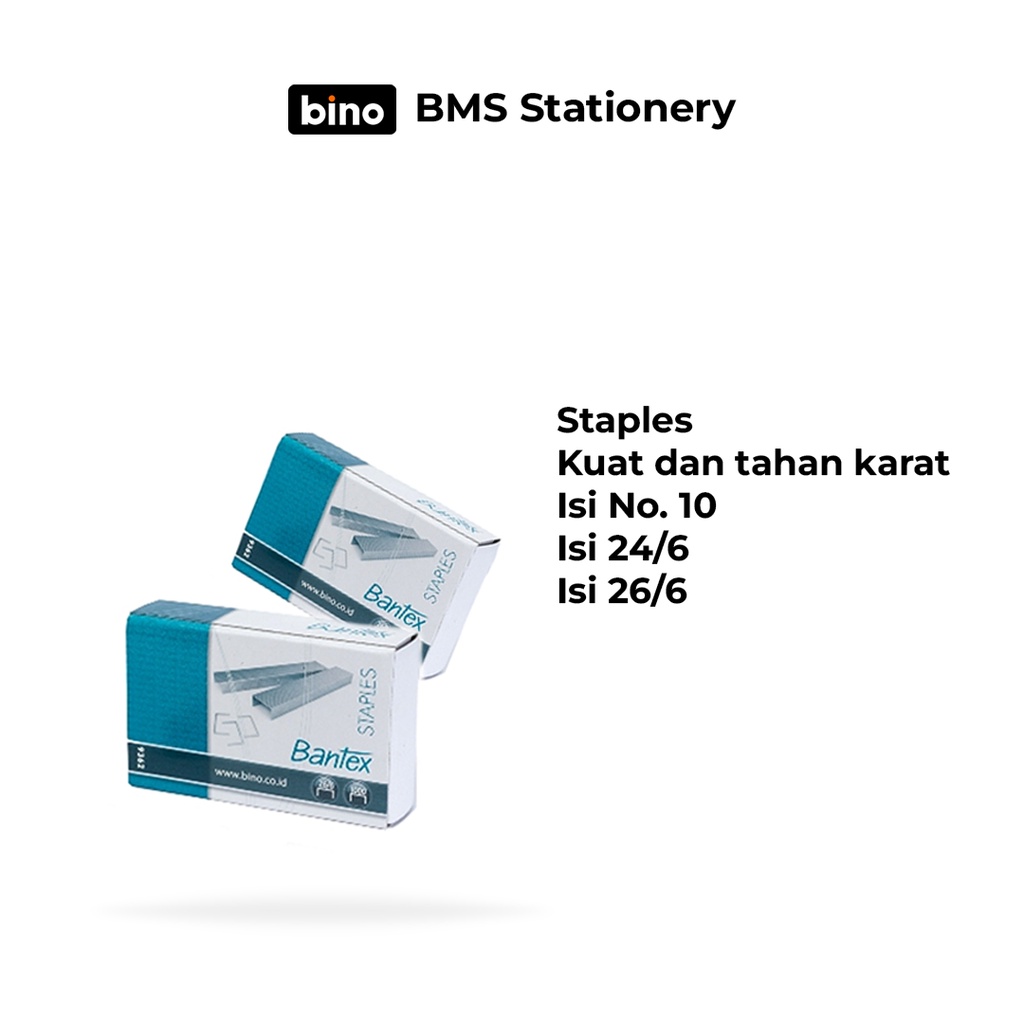 

[BMS Tangerang] Bantex Staples / Isi Stapler