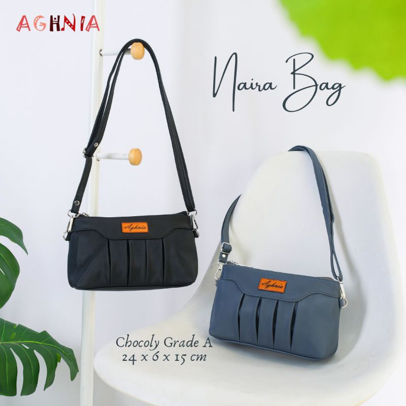 NAIRA BAG BY AGHNIA / TAS SELEMPANG NAIRA / TAS PLISKET / TAS AGHNIA / INOE / BUYA / GABIA