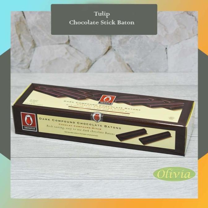 

Chocolate Sticks Batons Tulip Compound Sticks Stik Coklat Baton 1,5Kg