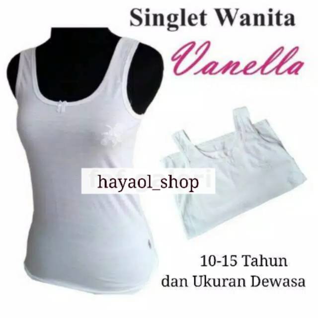 Vanella Singlet Anak Remaja Dan Dewasa Kaos Dalam Wanita Harga Murah Grosir