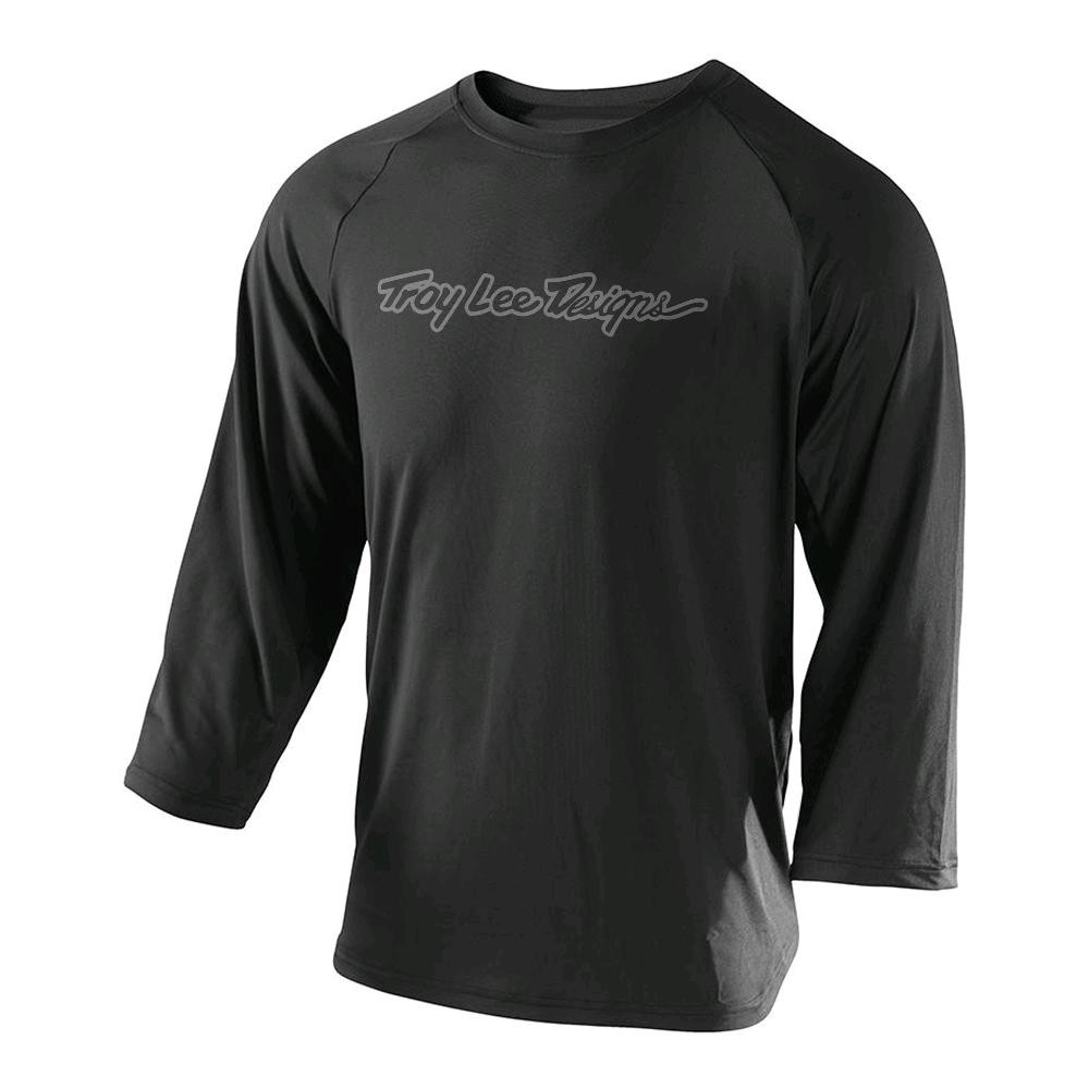 Promo Jersey troy lee design black gray Murah