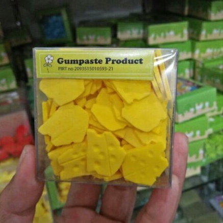 

Gumpaste model Keju Dekorasi Kue Tart/Cup Cake