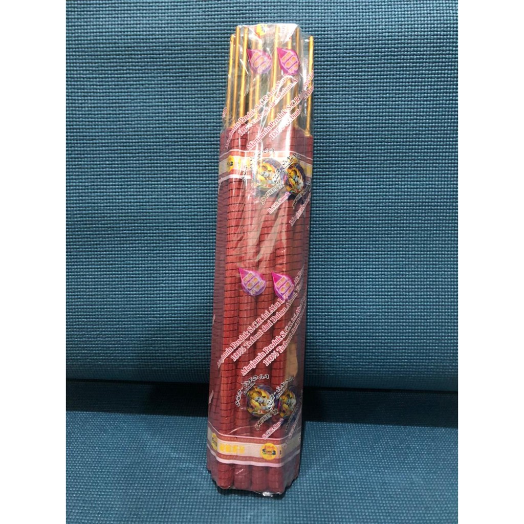 Dupa Jumbo 8 Jam SCR 838 Sakura Fragrant isi 15 batang Warna Merah Hio Cocok Untuk Ritual Di Tempat Ibadah