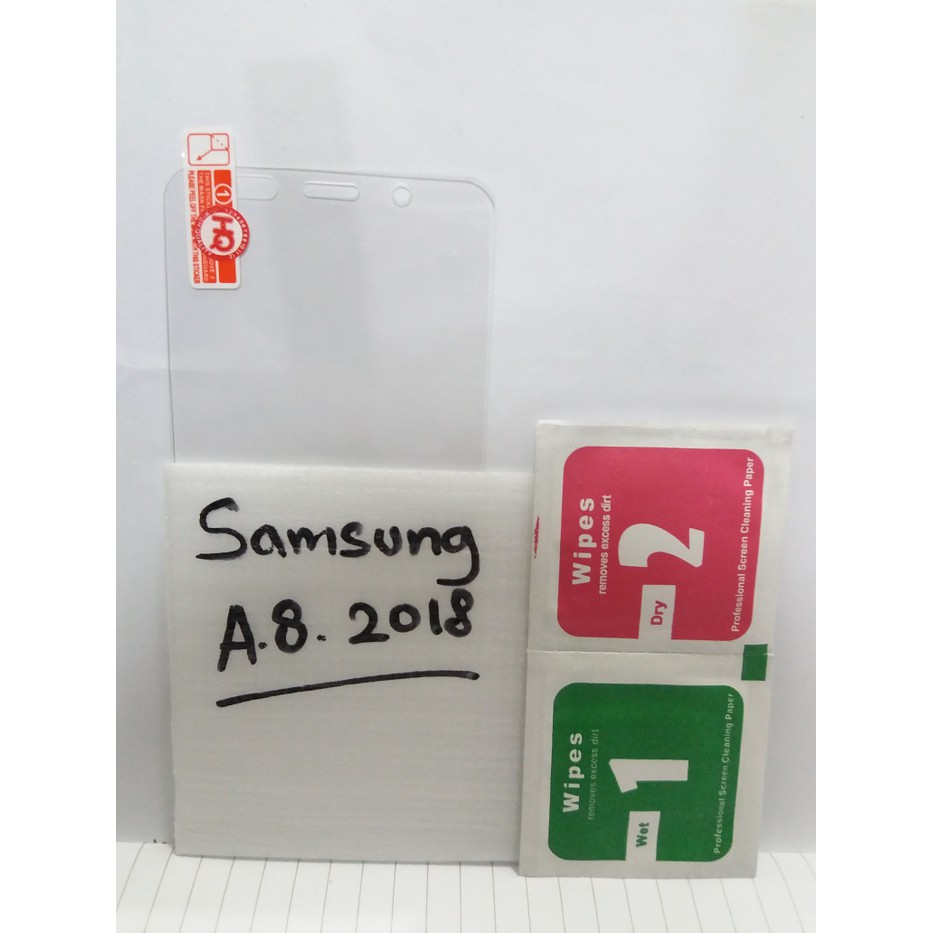 Tempered gorila glass kaca samsung A8 2018 murah