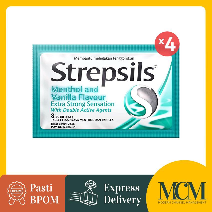 

Permen Strepsils Pelega Tenggorokan Extra Strong 8 Butir - 4 Pcs
