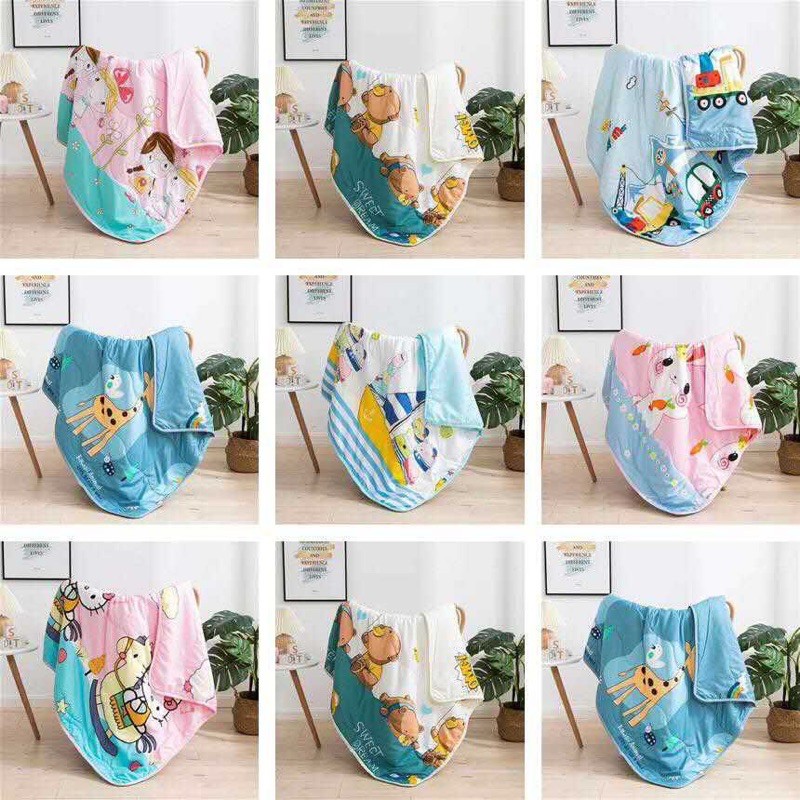 [JUALSEMUA18]Selimut Anak Cantik dan Imut  Bahan Katun Lembut / Selimut Katun Lembut Anak