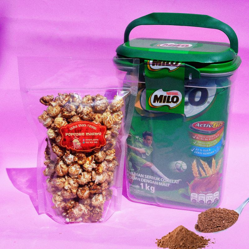 

Popcorn Rasa Milo,popcorn nyumy jagung mushroom (MANTUL X)