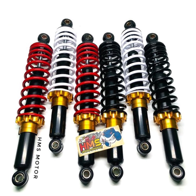 Shockbreaker / Shock Belakang Honda Bebek Grand Supra Kharisma Supra Fit Fit New Rx King Verza Tiger 340 MM