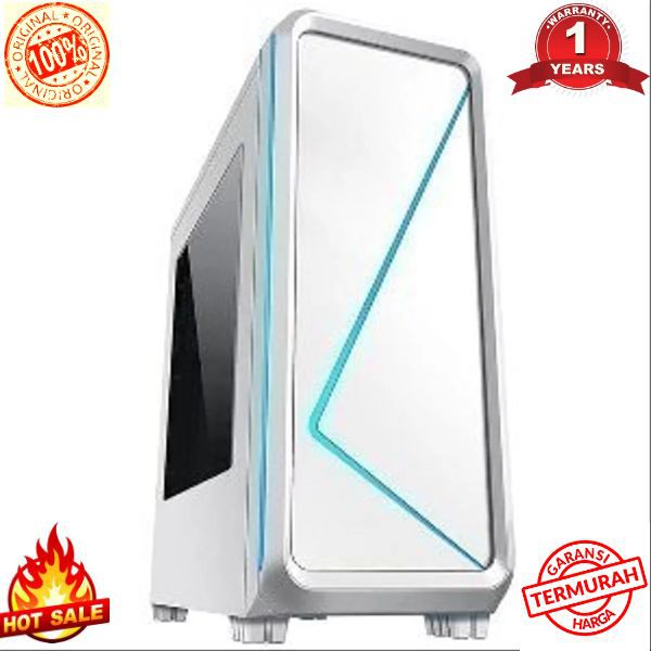 Terlaris CPU PC RAKITAN GAMING AMD RYZEN 3 1200 feat GTX 1050ti 4gb