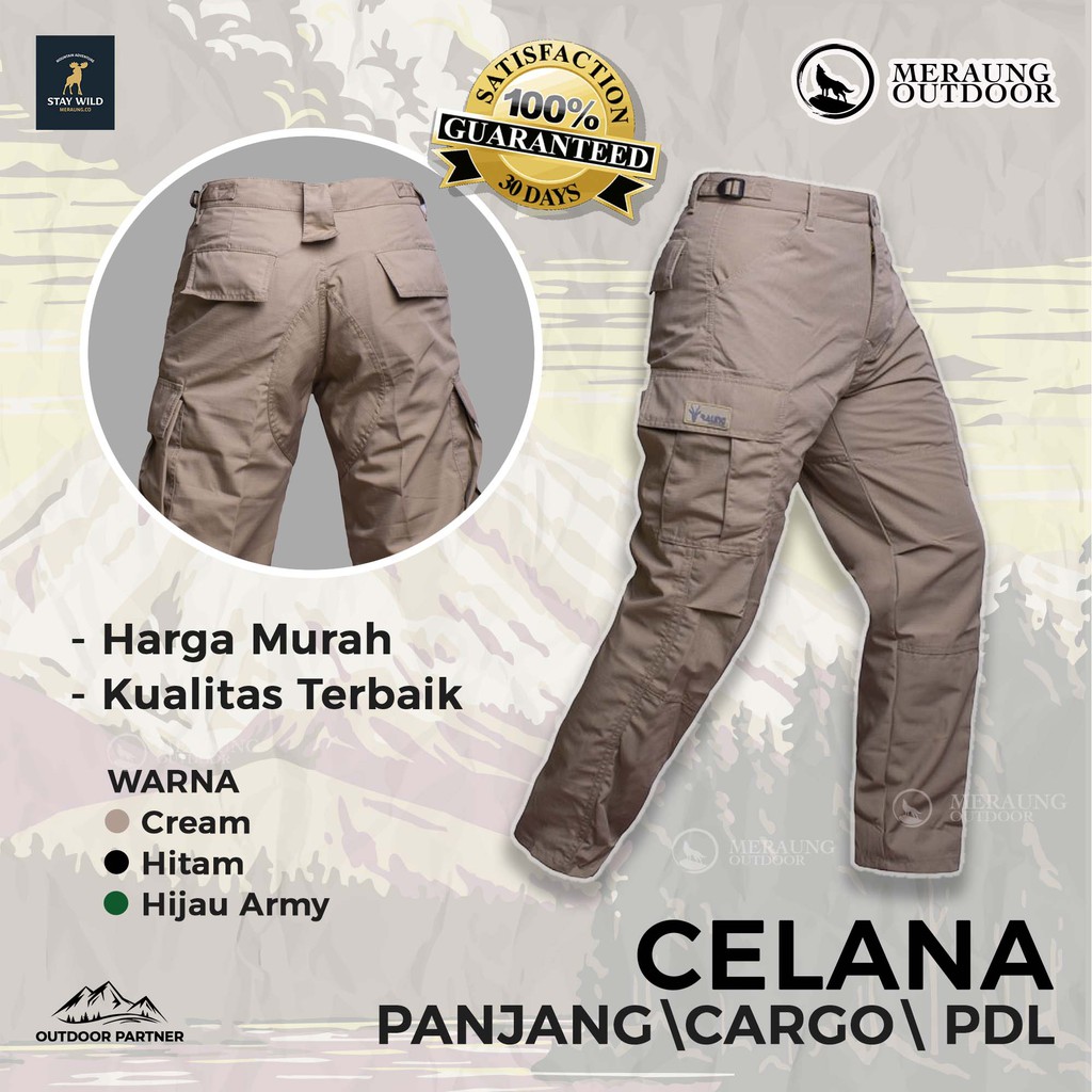 MERAUNG CELANA  CARGO PANJANG PRIA  CELANA  PDL CELANA  