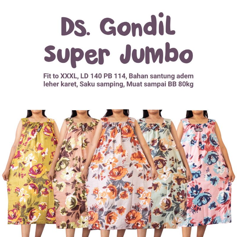Daster Gondil Super Jumbo