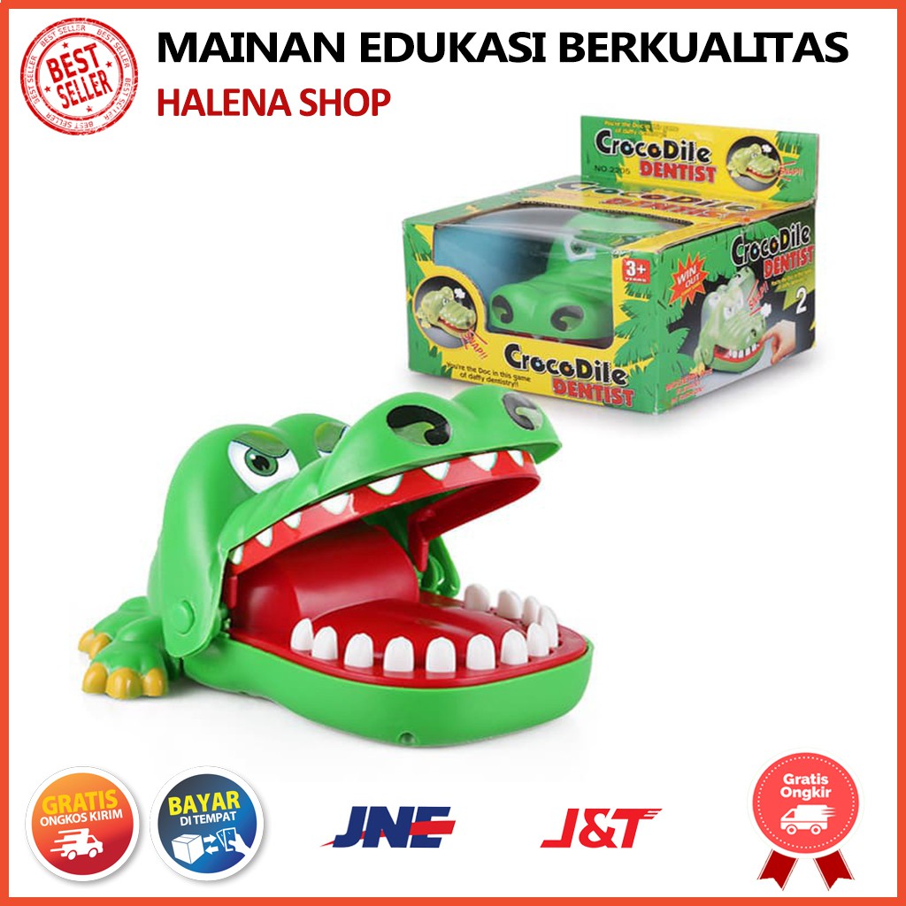 CROCODILE DENTIST GAME MAINAN  GIGI BUAYA  GIGIT  BUAYA  