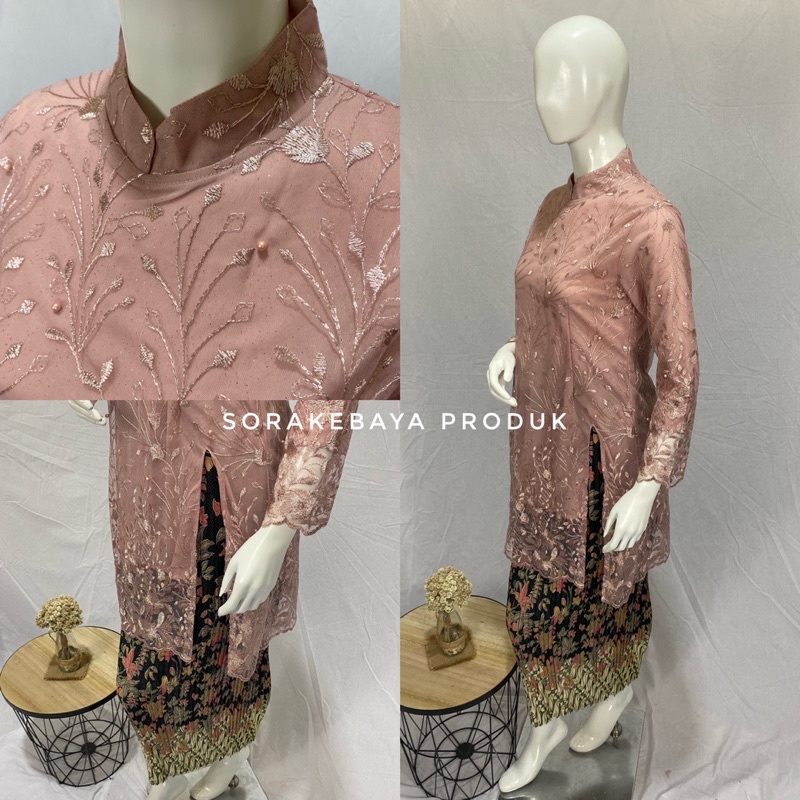 WILI MUSLIM / KEBAYA MODERN TUNIK SHANGHAI / KEBAYA WISUDA / KEBAYA TERBARU BELAH PINGGIR / KEBAYA T
