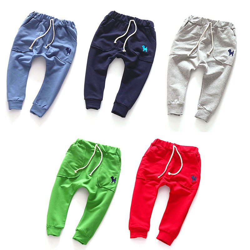  Celana  Panjang Jogger  Harem Casual Bahan  Katun  untuk Anak  