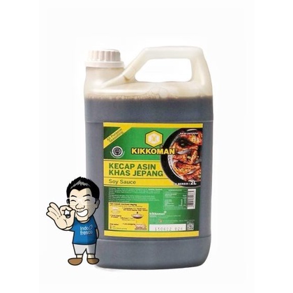 

Kikkoman Soy Sauce- Kecap Jepang Jerigen 2L