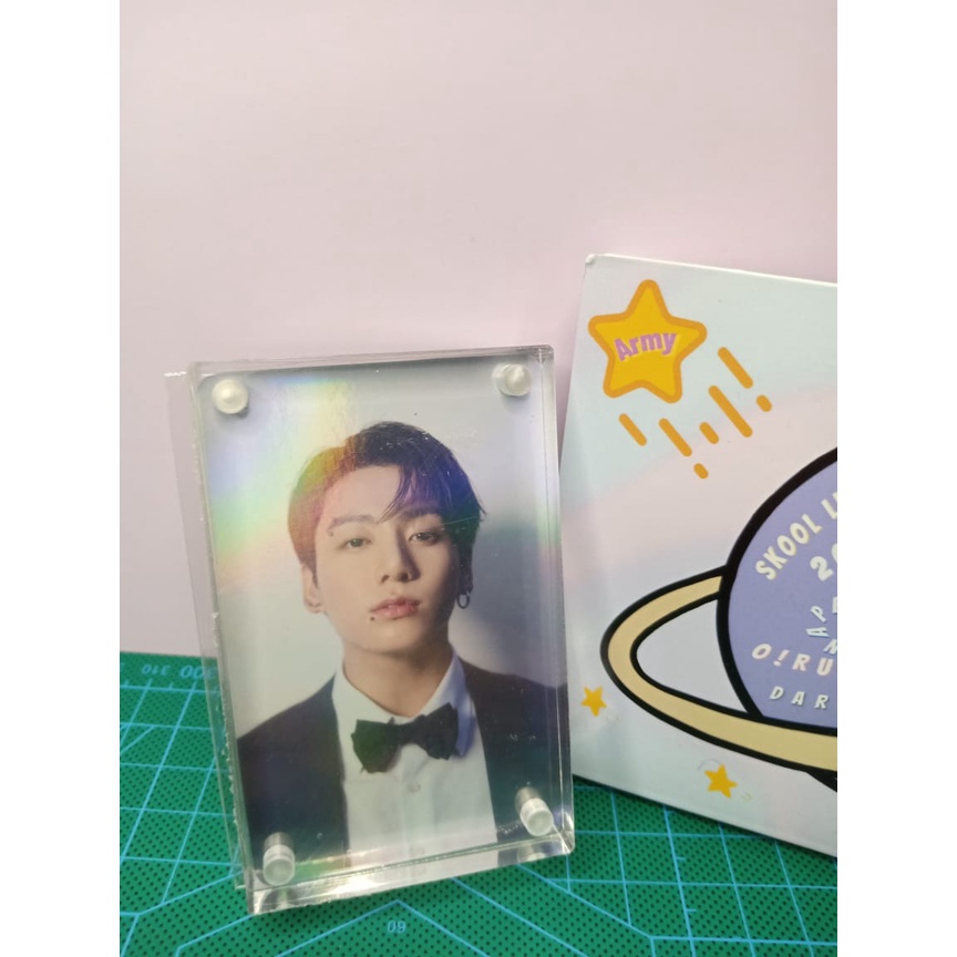 BTS Official Photocard Jungkook & Acrylic Frame POB TMA The Fact China Jungkook