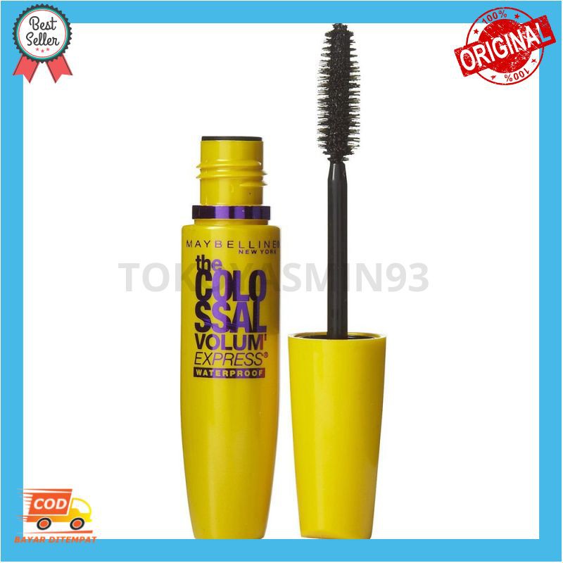 Maybelline The Colossal / the collosal Volum Express Waterproof Mascara 9.2 ml Murah